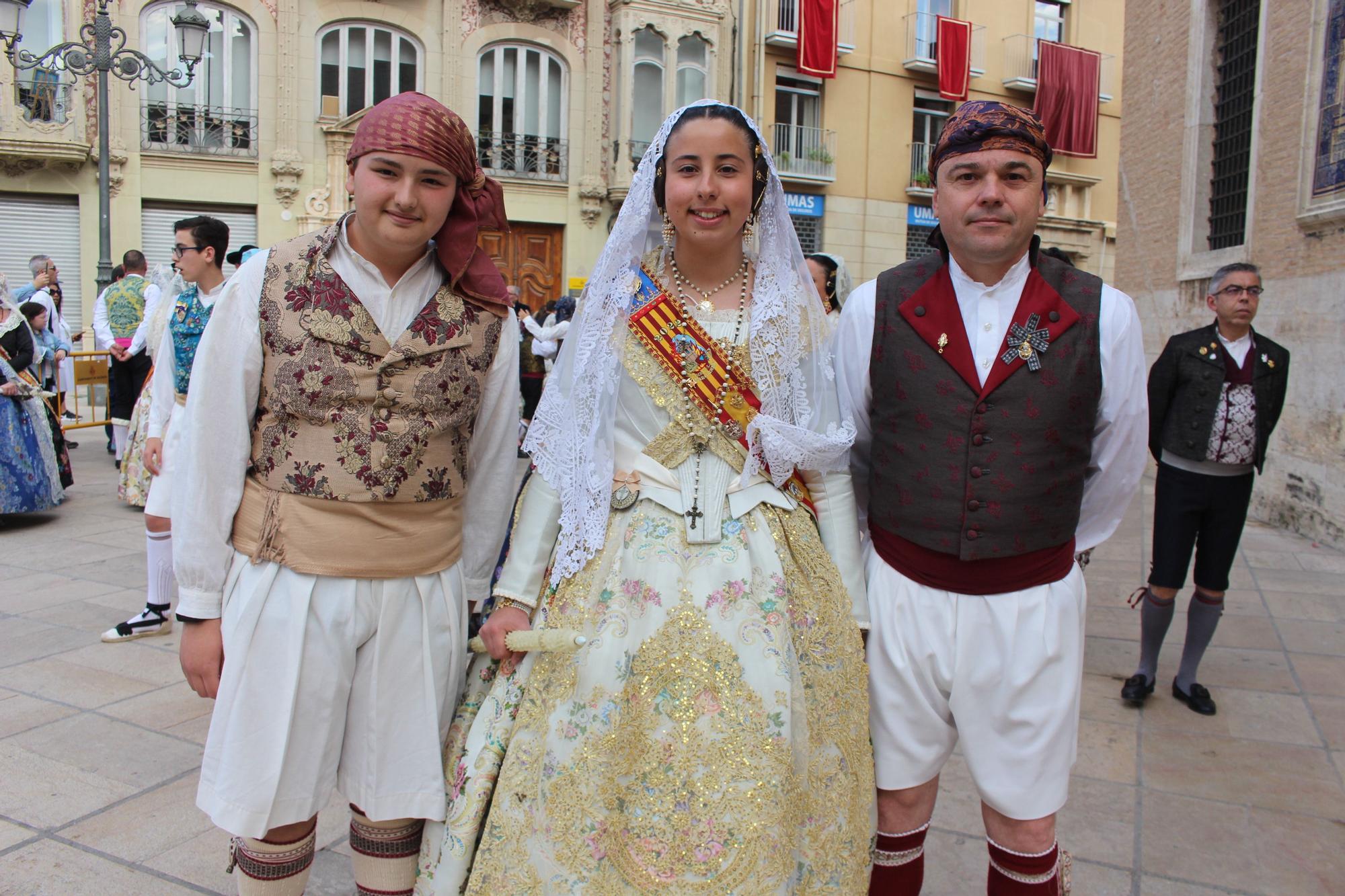 La fuerza de las Fallas en la Procesión de la Virgen (II)