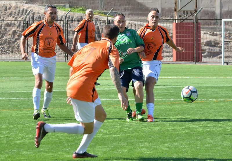 26/06/2018 MELENARA, TELDE. Triangular de fútbol de Taxistas. YAIZA SOCORRO.  | 26/06/2018 | Fotógrafo: Yaiza Socorro