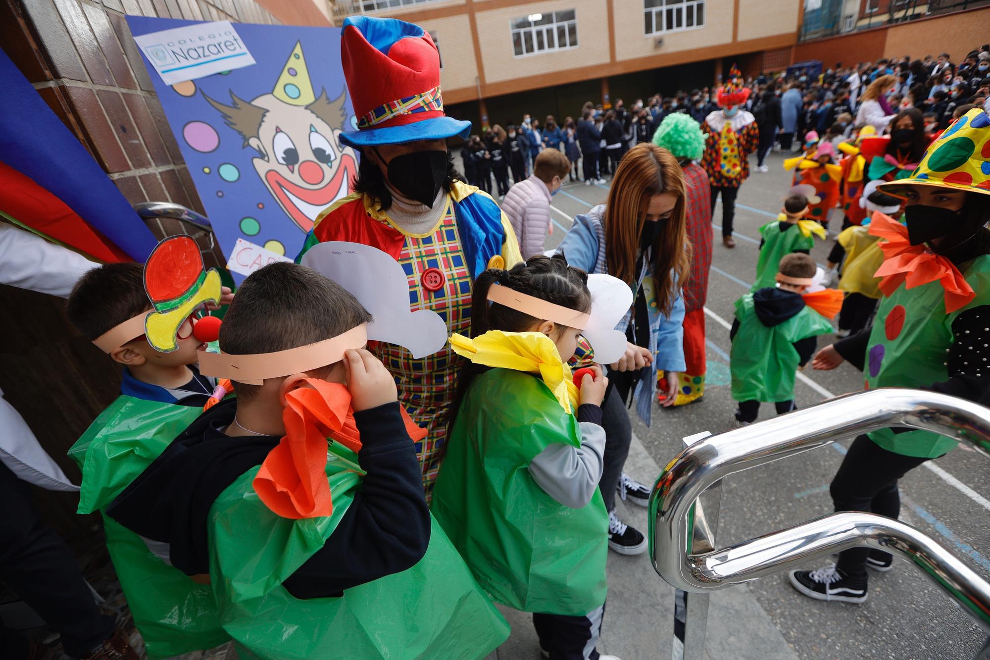 El carnaval más solidario de la mano del colegio Nazaret