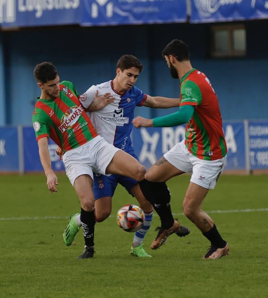 EN IMÁGENES: Así ha sido la victoria del Avilés ante el Racing Villalbés