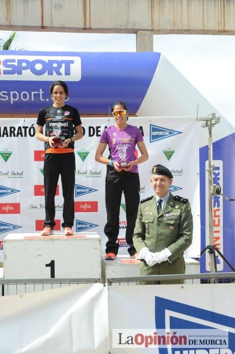 Media Maratón de Murcia: podios