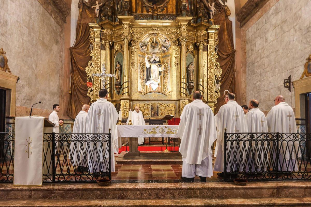 Santo Domingo acoge la misa por el 209 aniversario de la Catedral de Ibiza Santo Domingo acoge la misa por el 209 aniversario de la Catedral de Ibiza