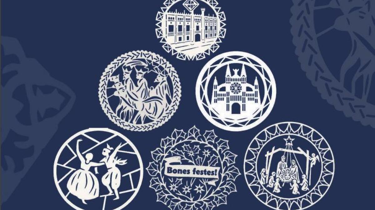 Cartel de Navidad del Consell de Mallorca.