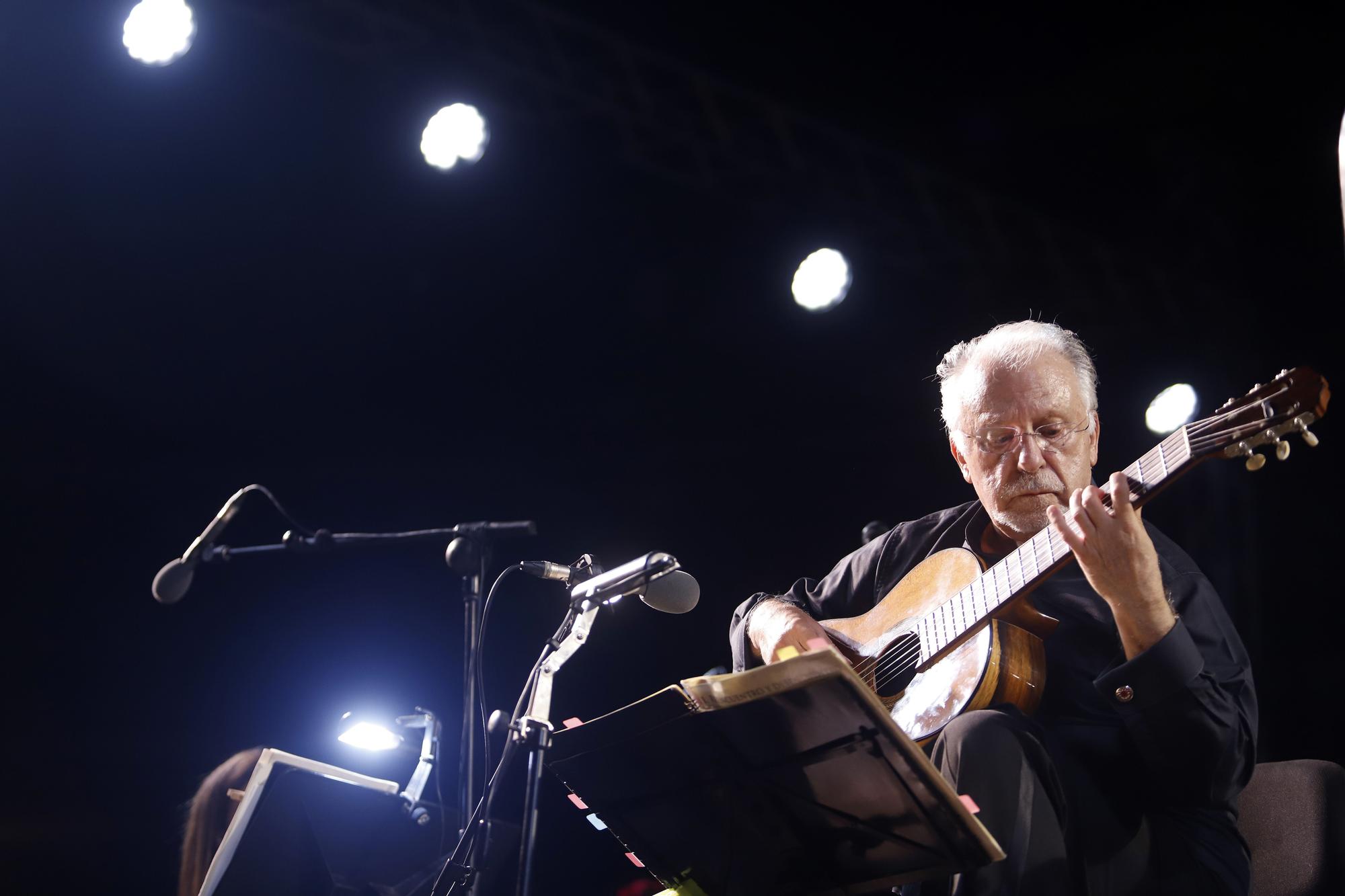 El concierto de Pepe Romero en La Malagueta, en imágenes