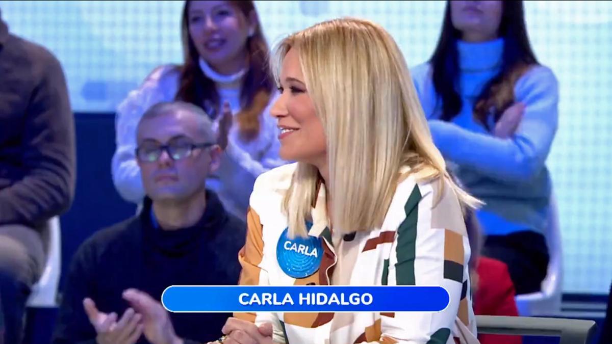 La vida de Carla Hidalgo  presentadora, modelo, actriz e invitada de 'Pasapalabra'
