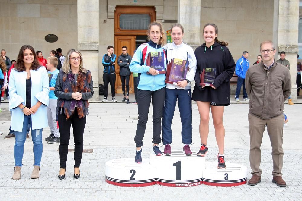 La carrera atrae a 500 atletas para completar los casi 10 kilómetros de recorrido por el casco urbano de A Estrada.