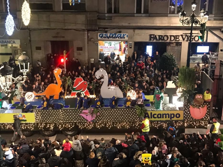 Cabalgata de Reyes en Vigo 2017