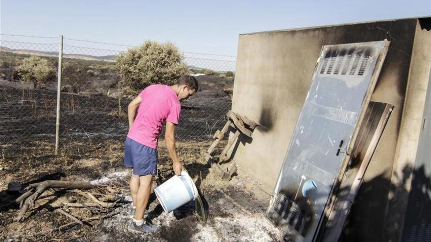 El incendio de Cáceres calcina 2.000 hectáreas y el Infoex mantiene en nivel 1 de peligrosidad