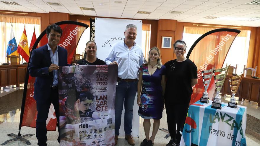 El Campeonato Nacional de Base de Gimnasia Artística Femenina se celebra por primera vez en Lanzarote