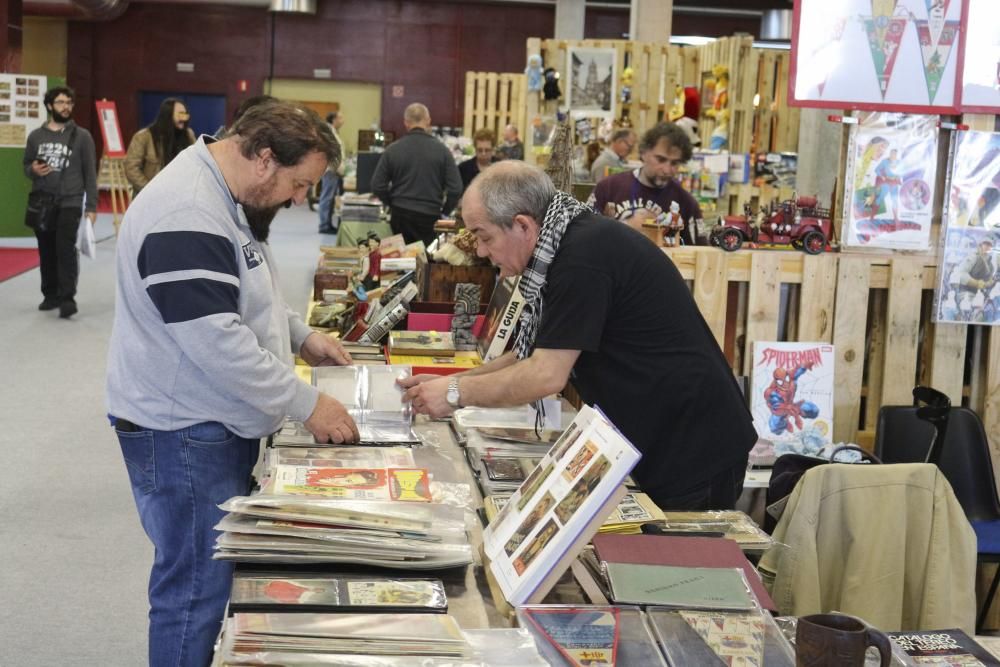 Feria del coleccionismo en Gijón