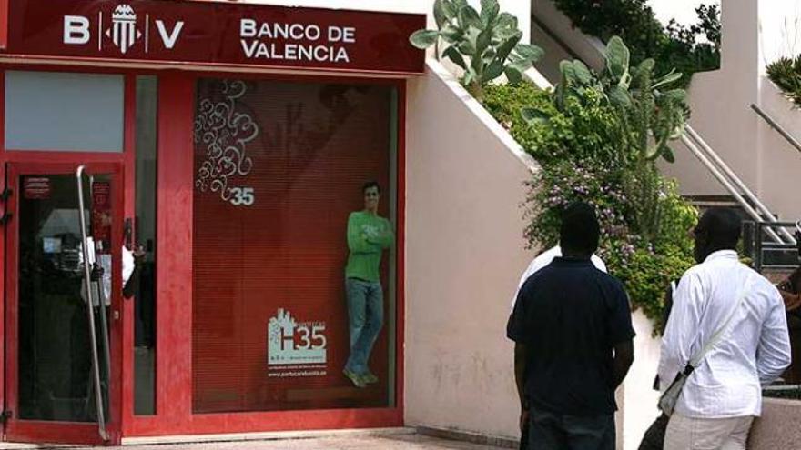 Una oficina del Banco de Valencia.