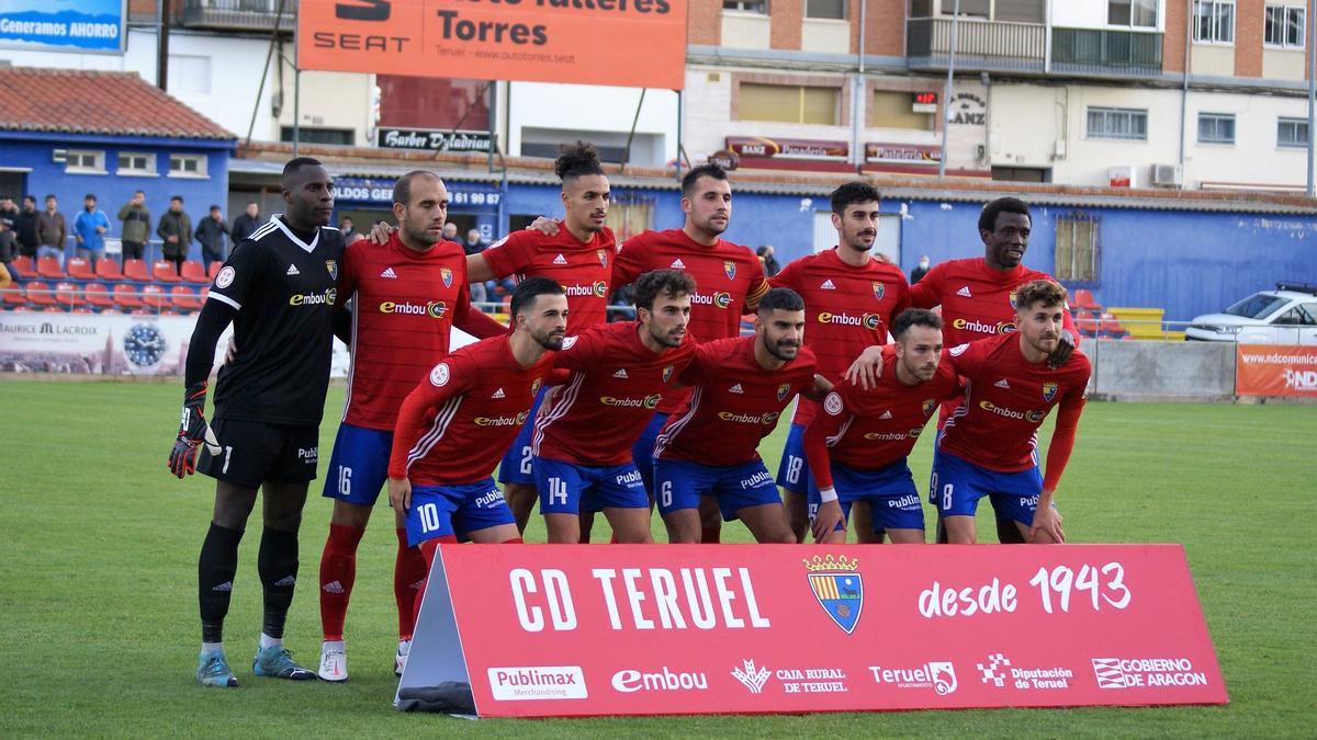 Once inicial del Teruel en un partido de esta temporada.