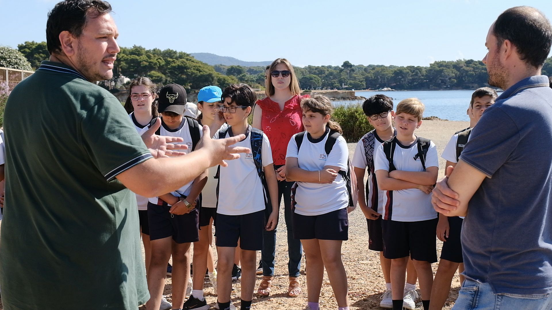 Visita a las instalaciones de Aqualia Ibiza de los alumnos de sexto del Colegio Nuestra Señora de la Consolación