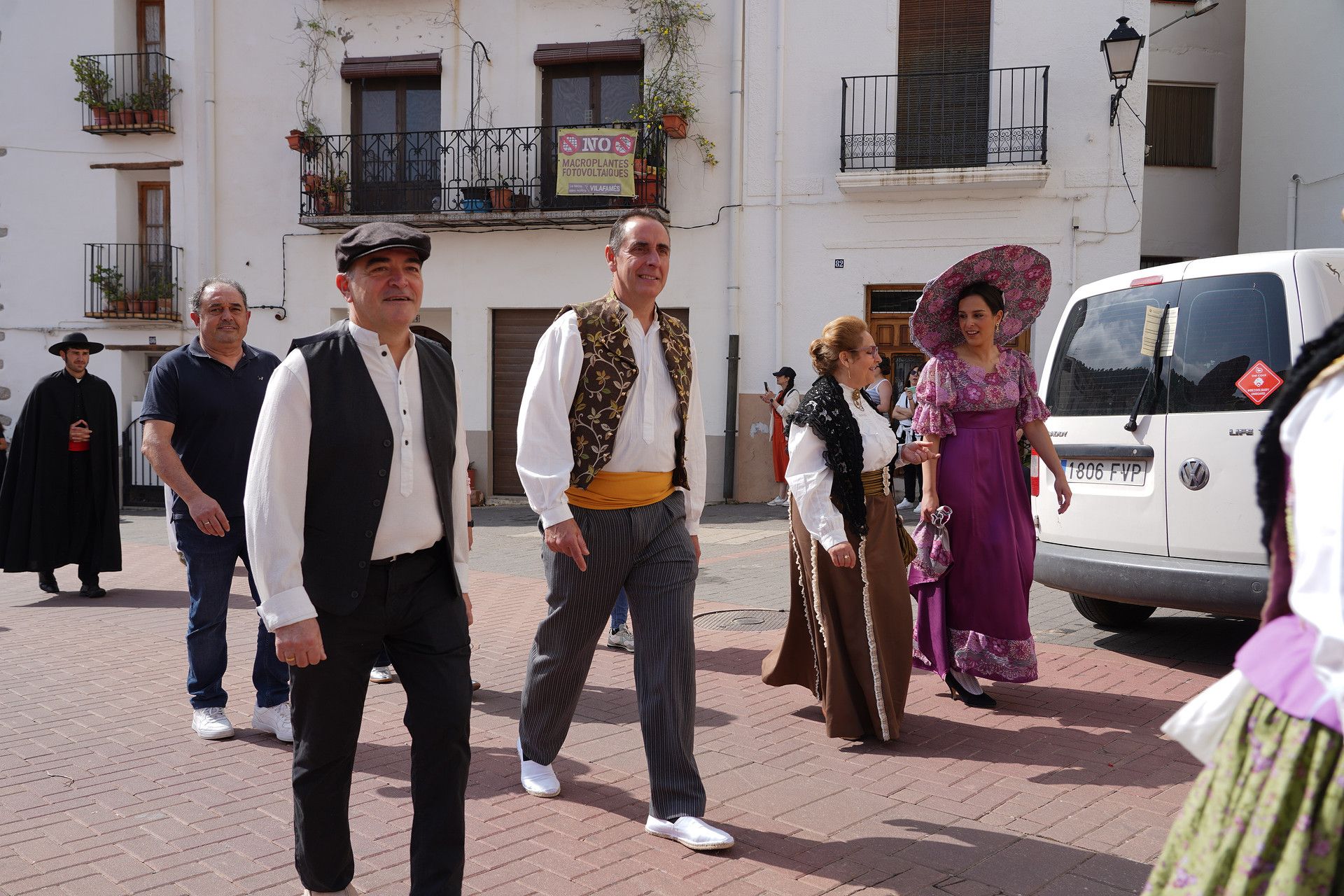Las mejores imágenes del 'regreso' de Vilafamés a 1900