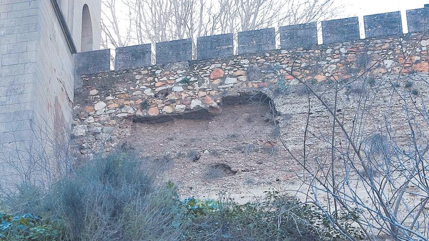 El Consell actuará en la muralla de Xàtiva tras siete años de espera