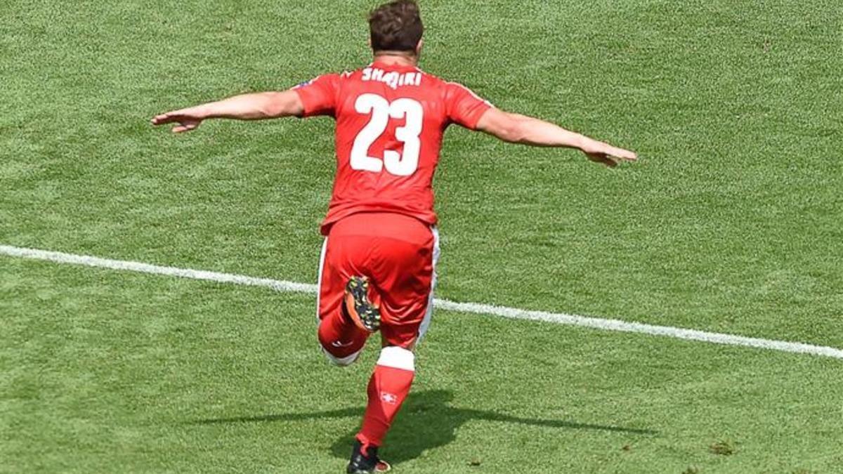 Shaqiri anotó el 1-1 que daba esperanza a Suiza