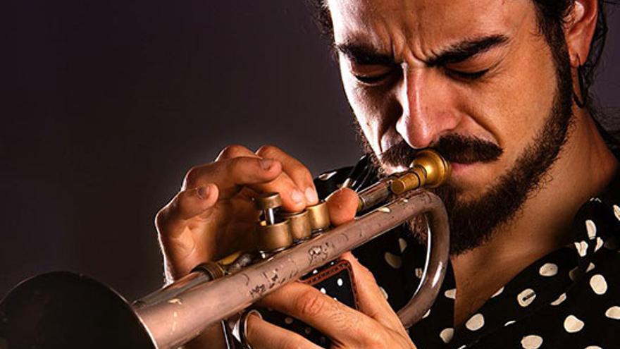 El trompetista cartagenero Pedro Núñez.