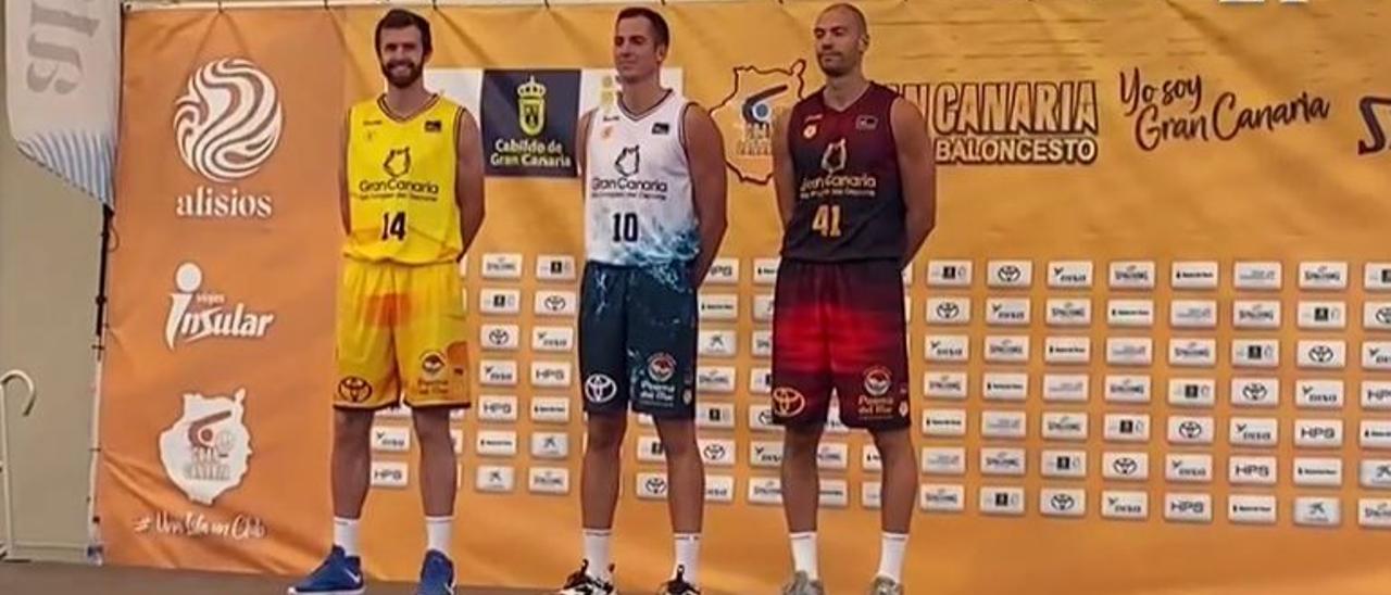 Presentación de las equipaciones del CB Gran Canaria para la temporada 22/23