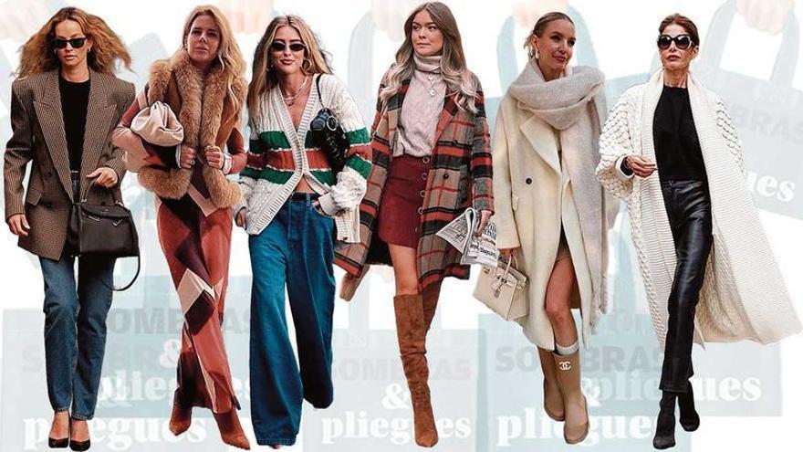 Sombras & pliegues  Colores de moda para otoño-invierno 2023: De