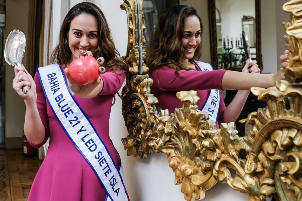 Cristina Mola, candidata a Reina del Carnaval de Las Palmas de Gran Canaria