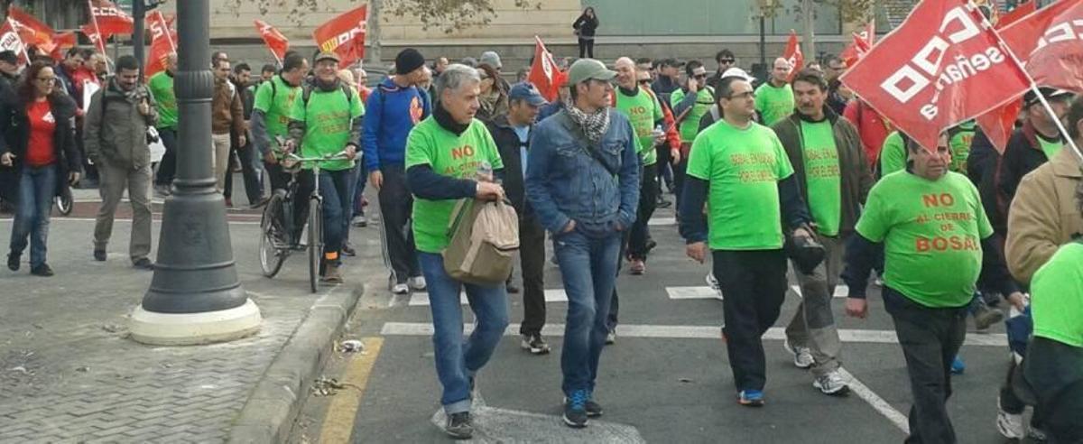 El no al cierre de Bosal llegará a Europa