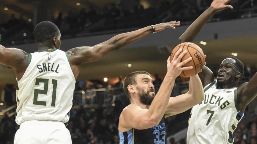 Marc Gasol muestra su mejor versión ante Antetokounmpo