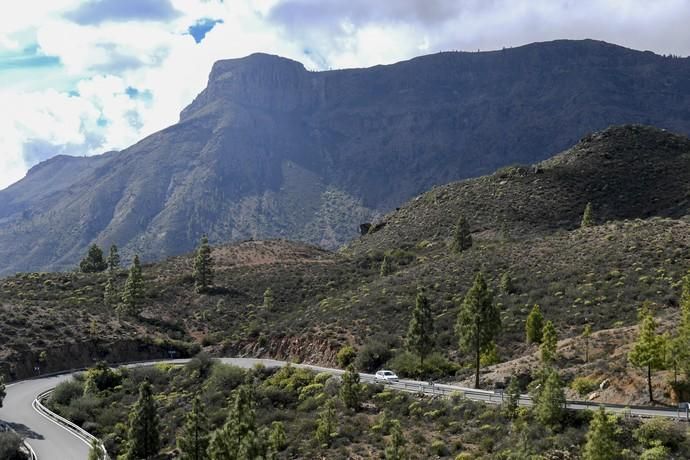 GRAN CANARIA 26-01-2019  SANTA LUCIA DE TIRAJANA-SAN BARTOLOME DE TIRAJANA. Fotos al macizo de Amurga. Fotos a los terrenos de la familia de Román comprados por el Cabildo.  FOTOS: JUAN CASTRO