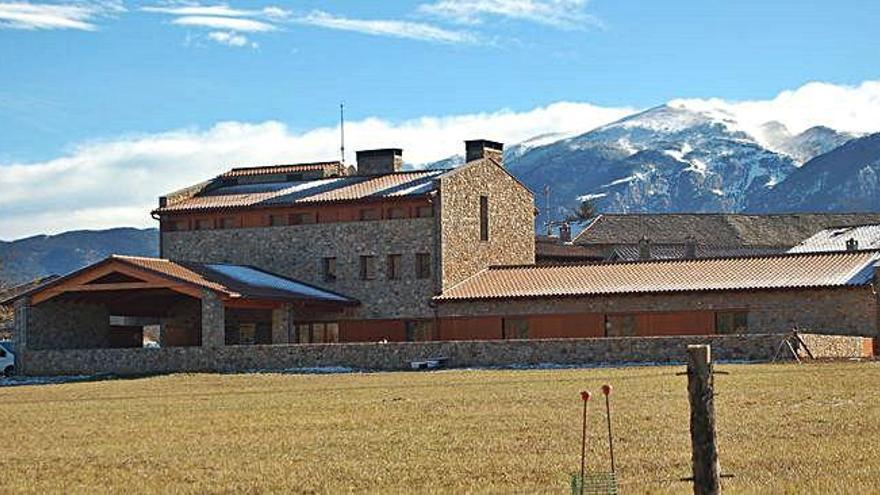 La seu del Parc Natural del Cadí-Moixeró al nucli de Talló, a Bellver de Cerdanya, on es farà una reunió