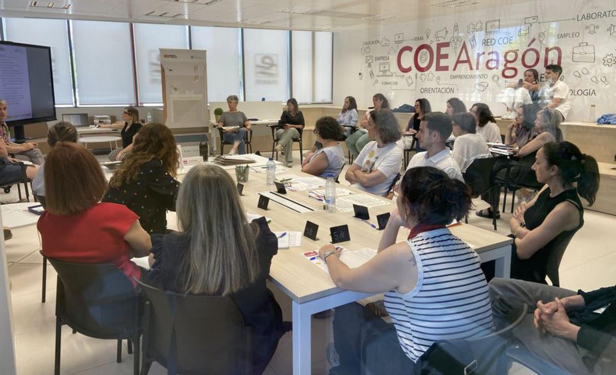 Equipo de trabajo del COE Aragón.