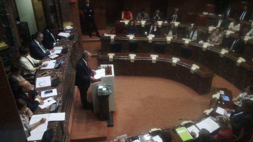 Intervención del portavoz del grupo parlamentario socialista, Rafael González Tovar