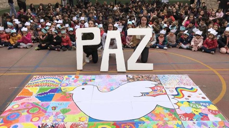 Los colegios se involucran en el día de la paz