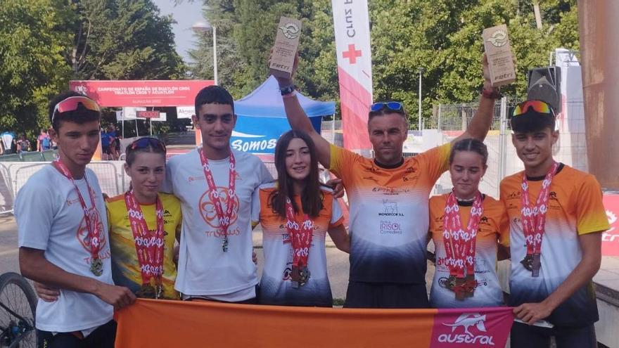 El Montilla Córdoba se da un festín de medallas en el Nacional de Almazán