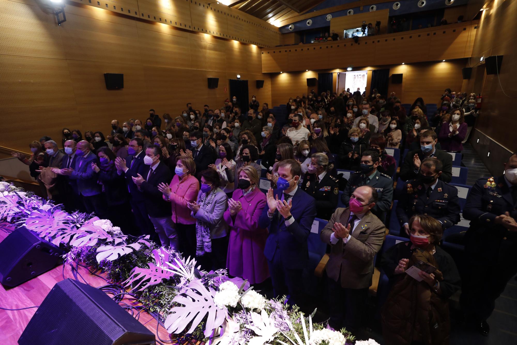 EN IMÁGENES: Así fue el acto institucional por el Día de la Mujer (8M) en Asturias