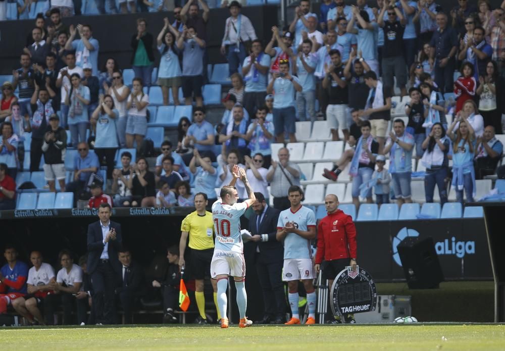 Las fotos del último partido de Liga en Balaídos entre el Celta y el Levante.