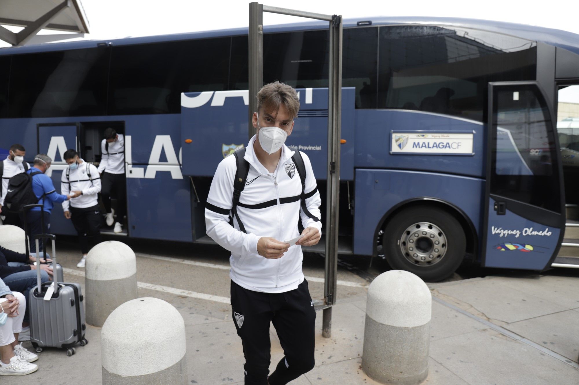 El Málaga CF pone rumbo a Las Palmas