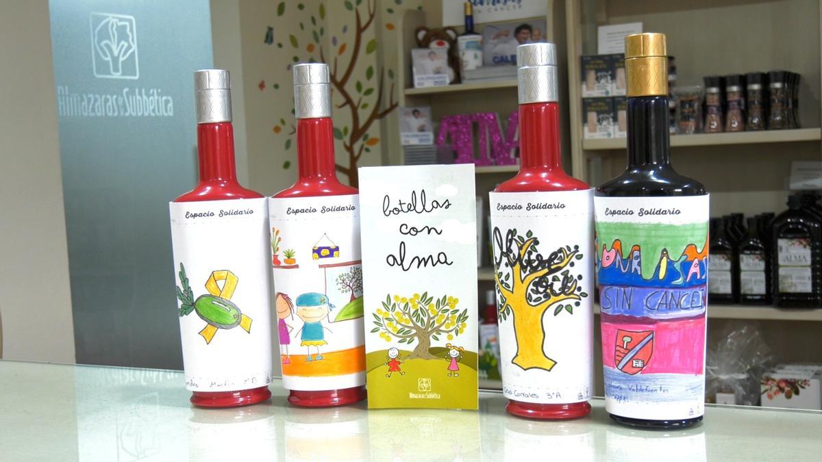 Botellas del aceite premiado por AEMO.