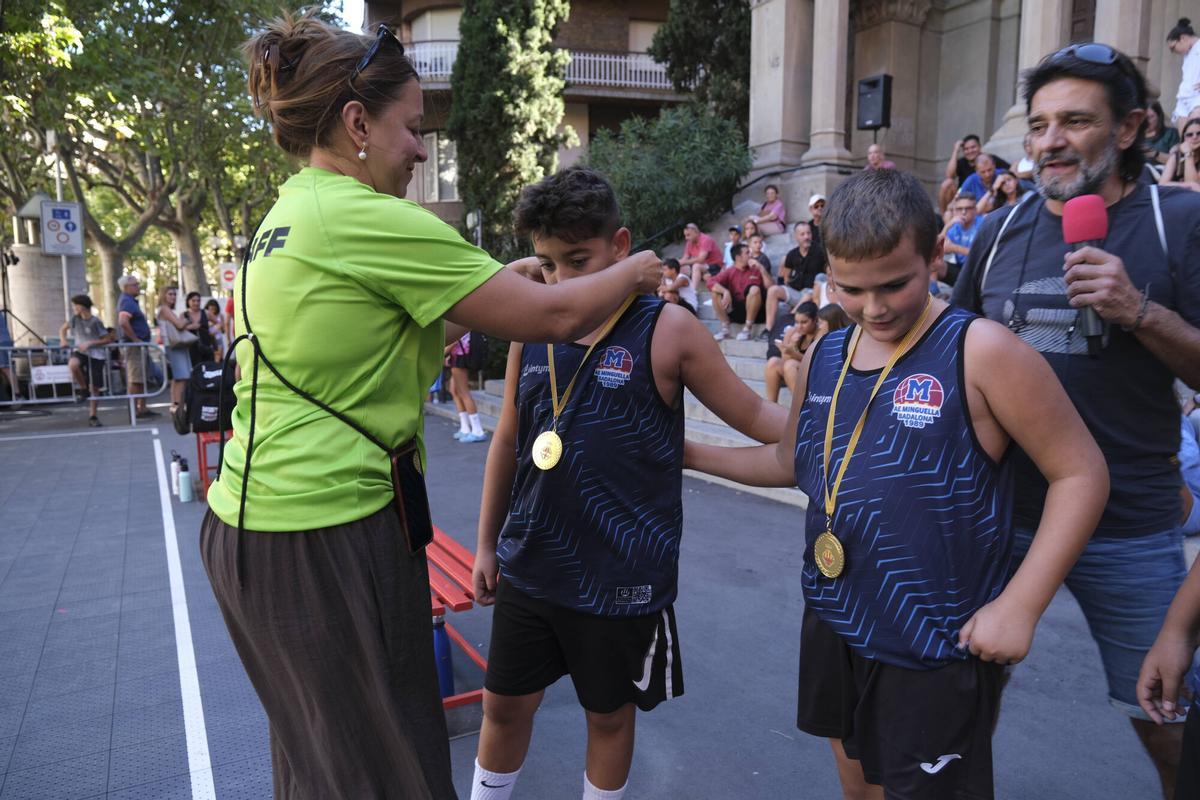 Imatges del 3x3 de la Festa Major de Manresa