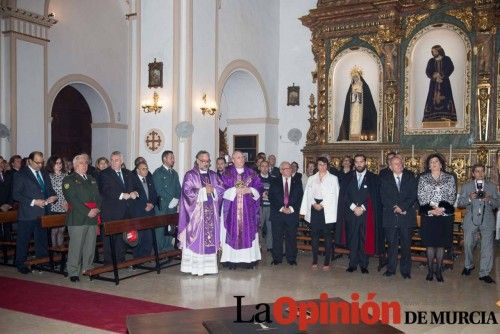 Conmemoración de la llegada del Lignum Crucis a Abanilla y donación del fajín del General Rivera Rocamora