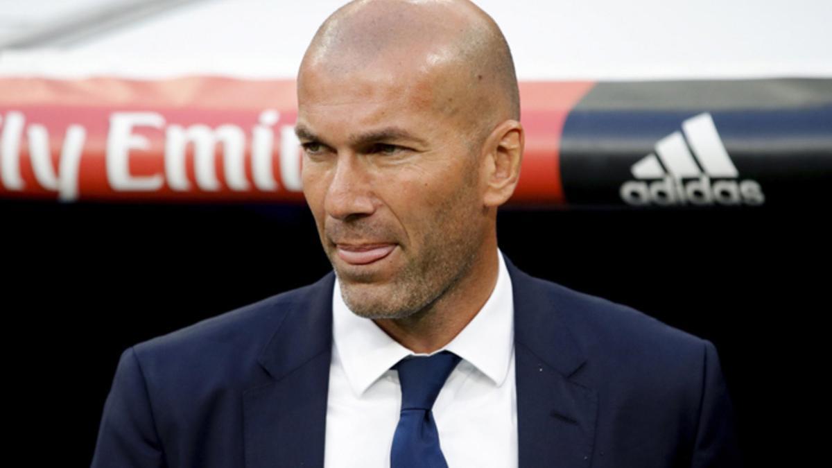 Zinedine Zidane, entrenador del Real Madrid