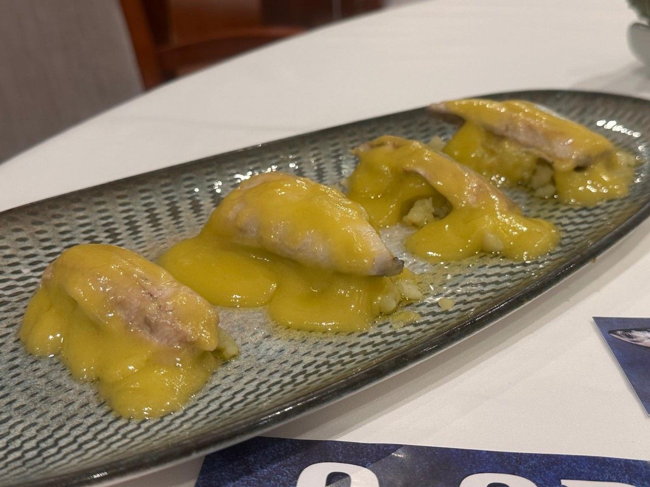 Presentación de las jornadas gastronómicas del pescado azul que organiza Emgrobes y se celebran hasta el 31 de mayo.