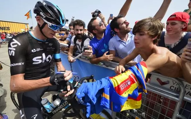 Las mejores imágenes de la etapa de la Vuelta