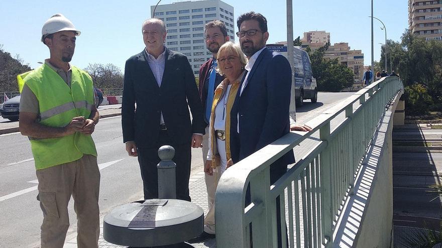 Porras y Pomares han visitado las obras.