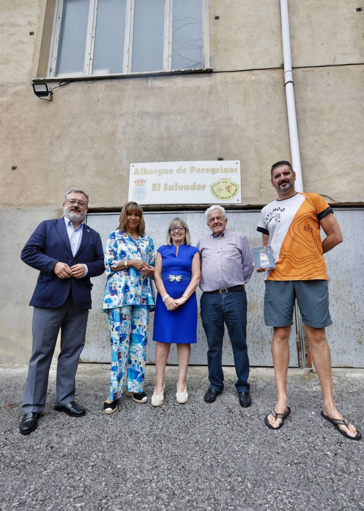 Por la izquierda, Alfredo García Quintana, Lourdes Campillo, Paloma Ibáñez, Pablo Sánchez y Carlos Javier Vega.