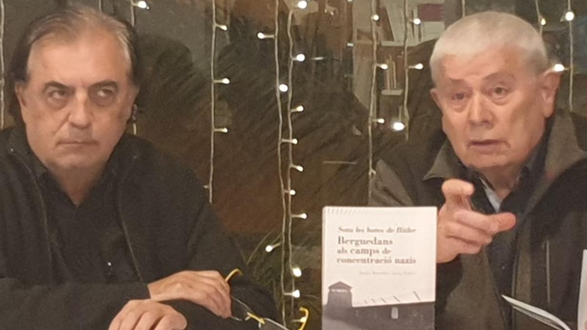 Daniel Montañà i Josep Rafart en una presentació