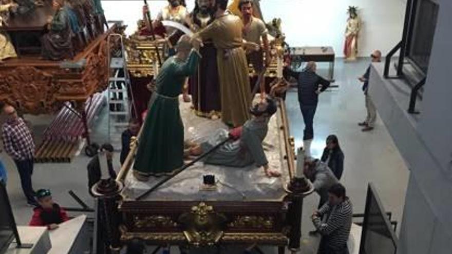 Las cofradías de Crevillent recogen los pasos en el Museo de la Semana Santa