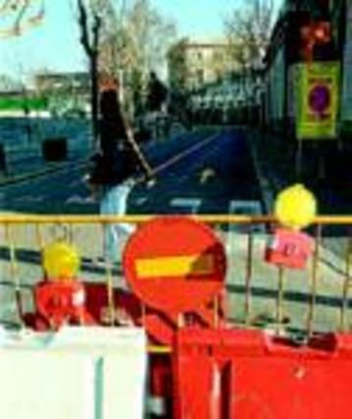 Obres al passeig. Obres al passeig.