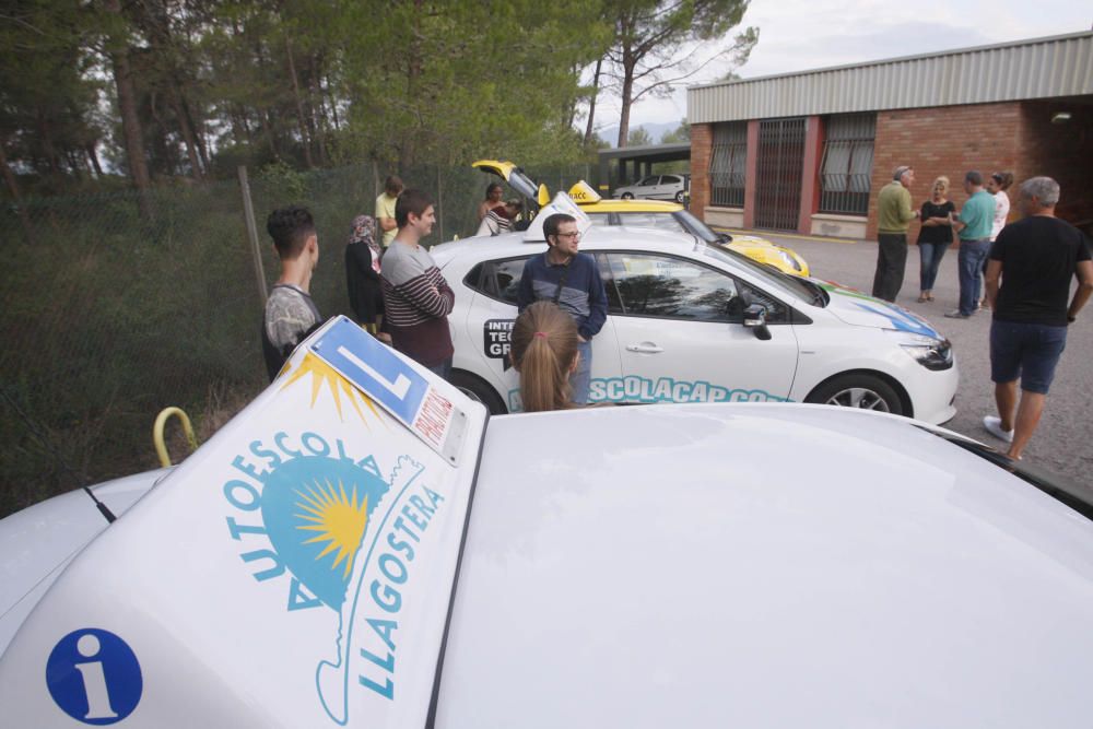 Els examinadors de trànsit tornen a la vaga a Girona