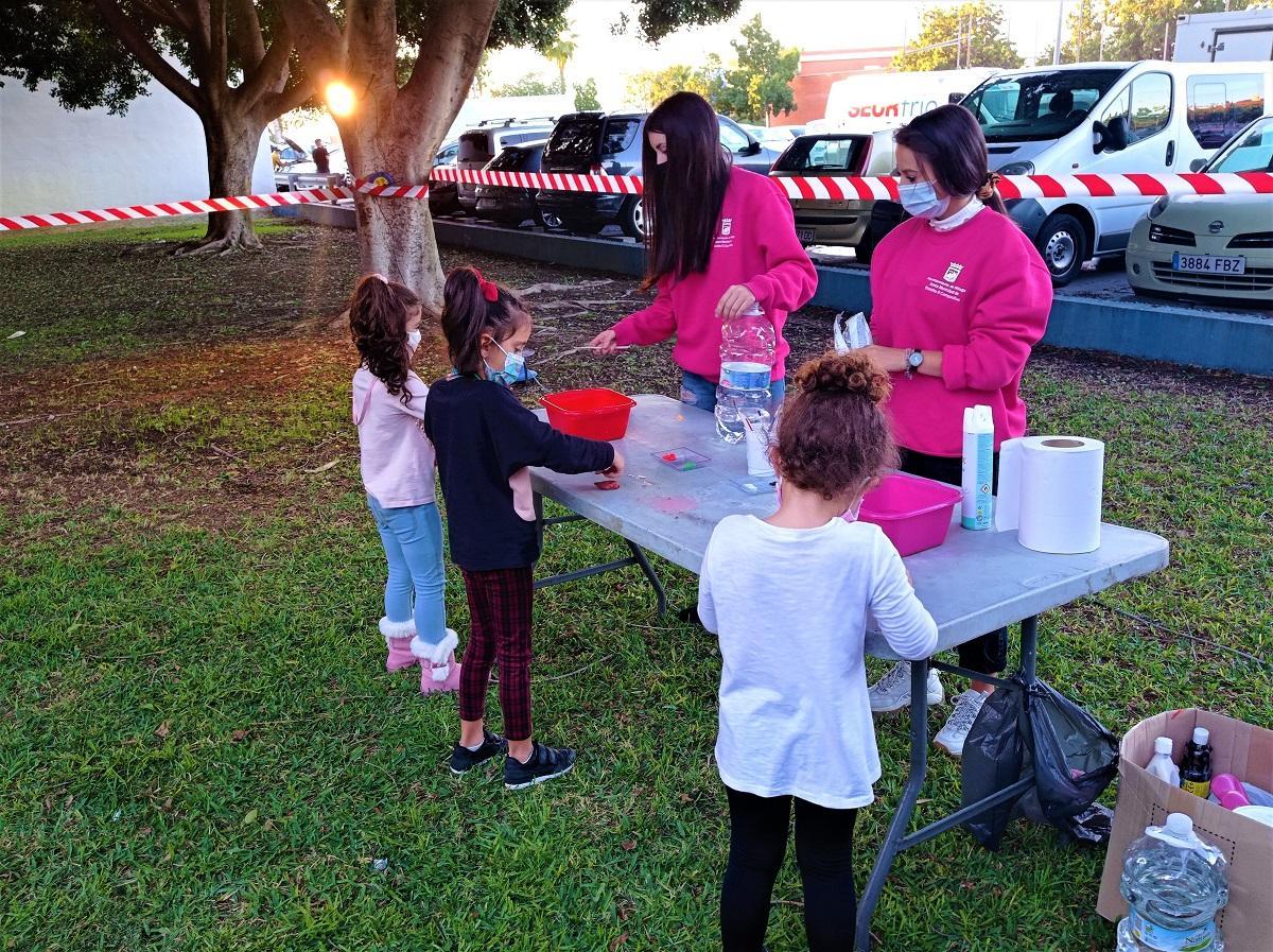 Taller infantil durante el 'Otoño divertido y seguro'