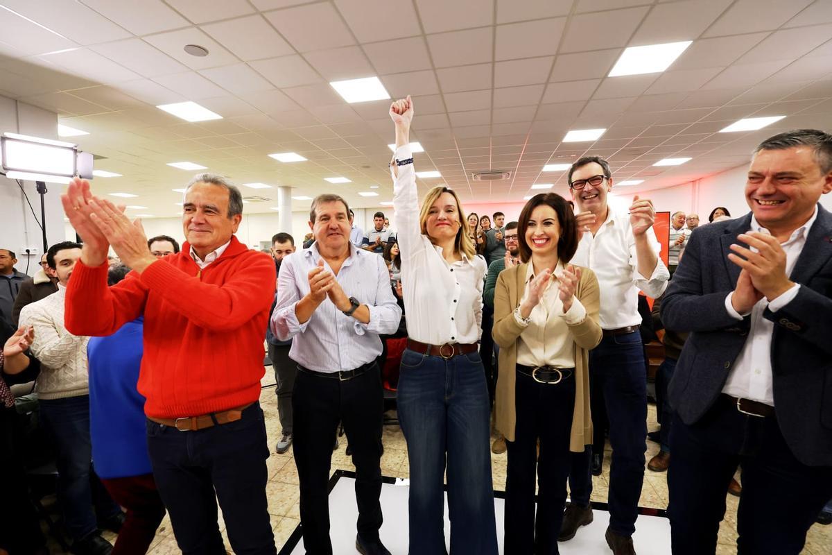 En imágenes | Pilar Alegría lanza su candidatura a las elecciones de Aragón desde La Zaida