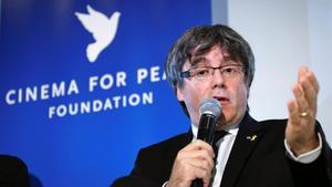 El expresidente de la Generalitat Carles Puigdemont